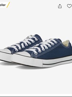 Classic Low-Top Converse - Navy
